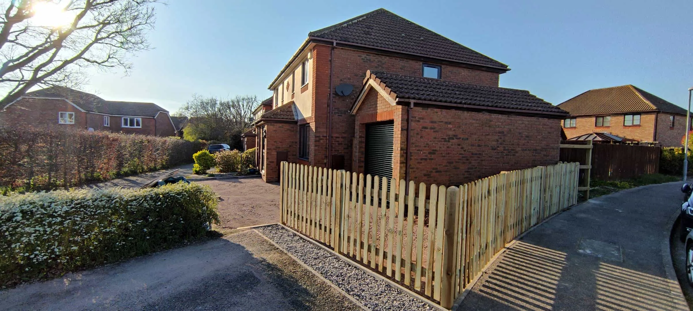 New fencing by RF Construction