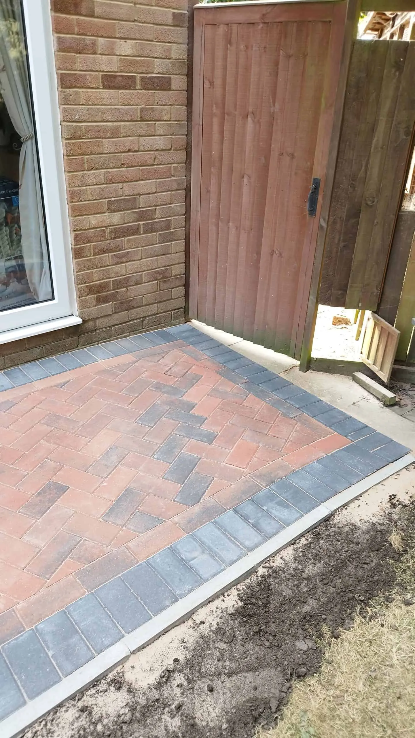 Double driveway and patio, Hailsham, photo 10 of 11