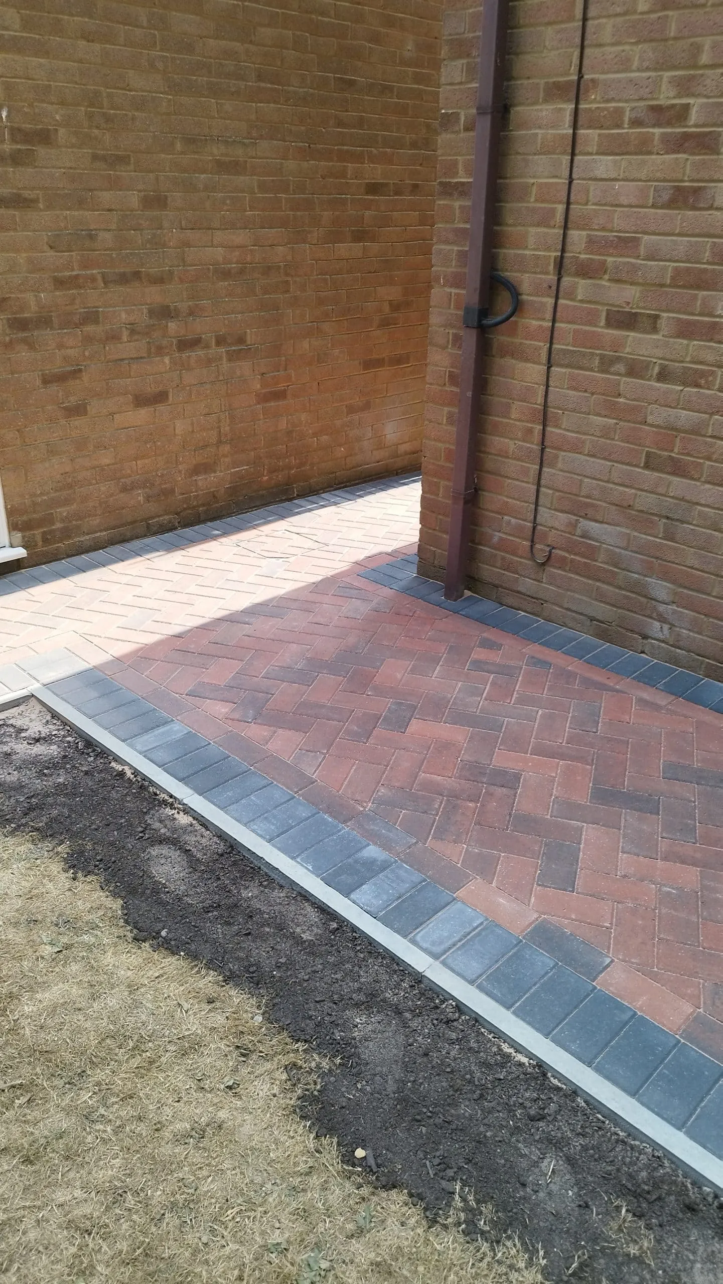 Double driveway and patio, Hailsham, photo 2 of 11