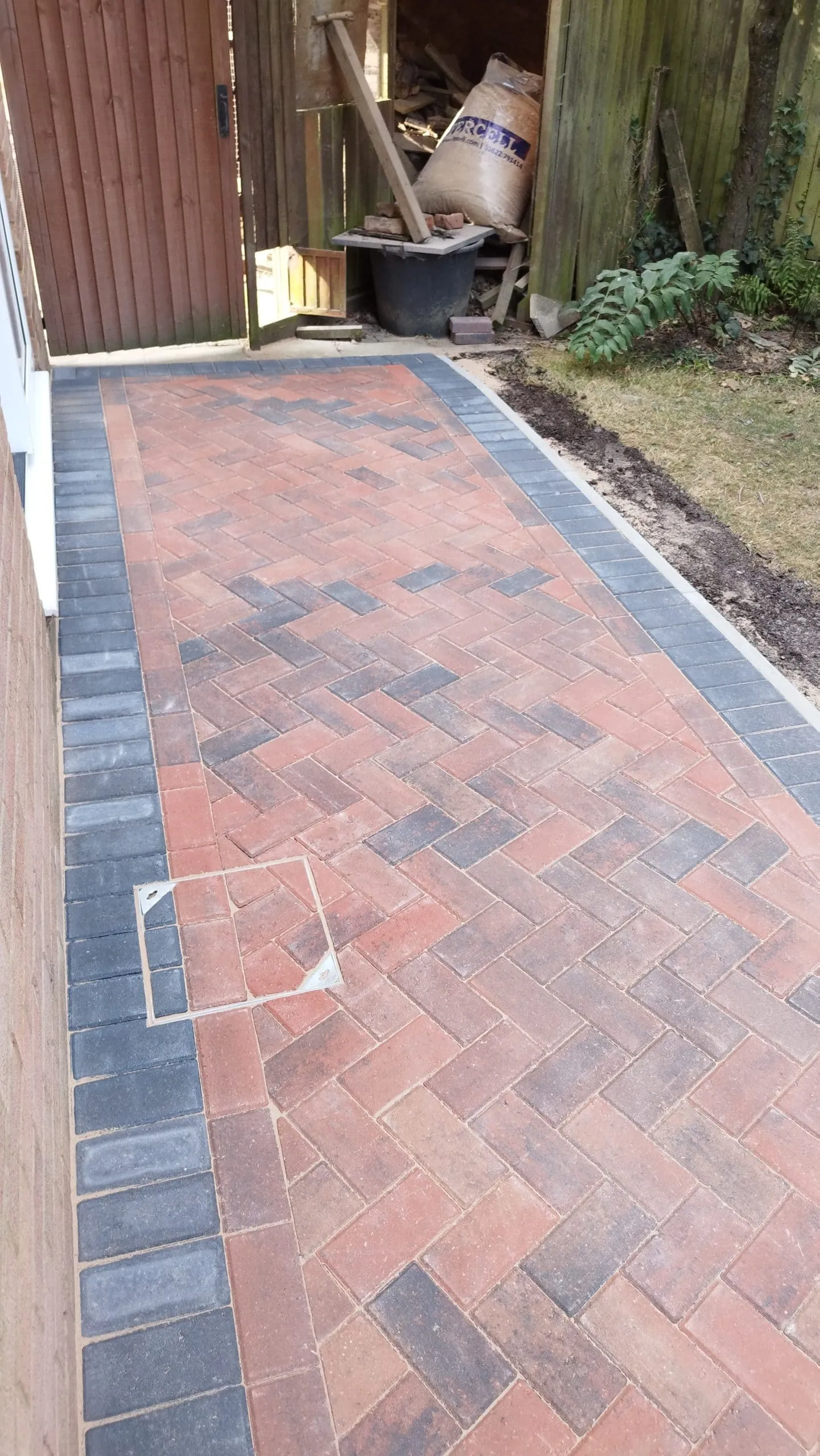 Double driveway and patio, Hailsham, photo 5 of 11