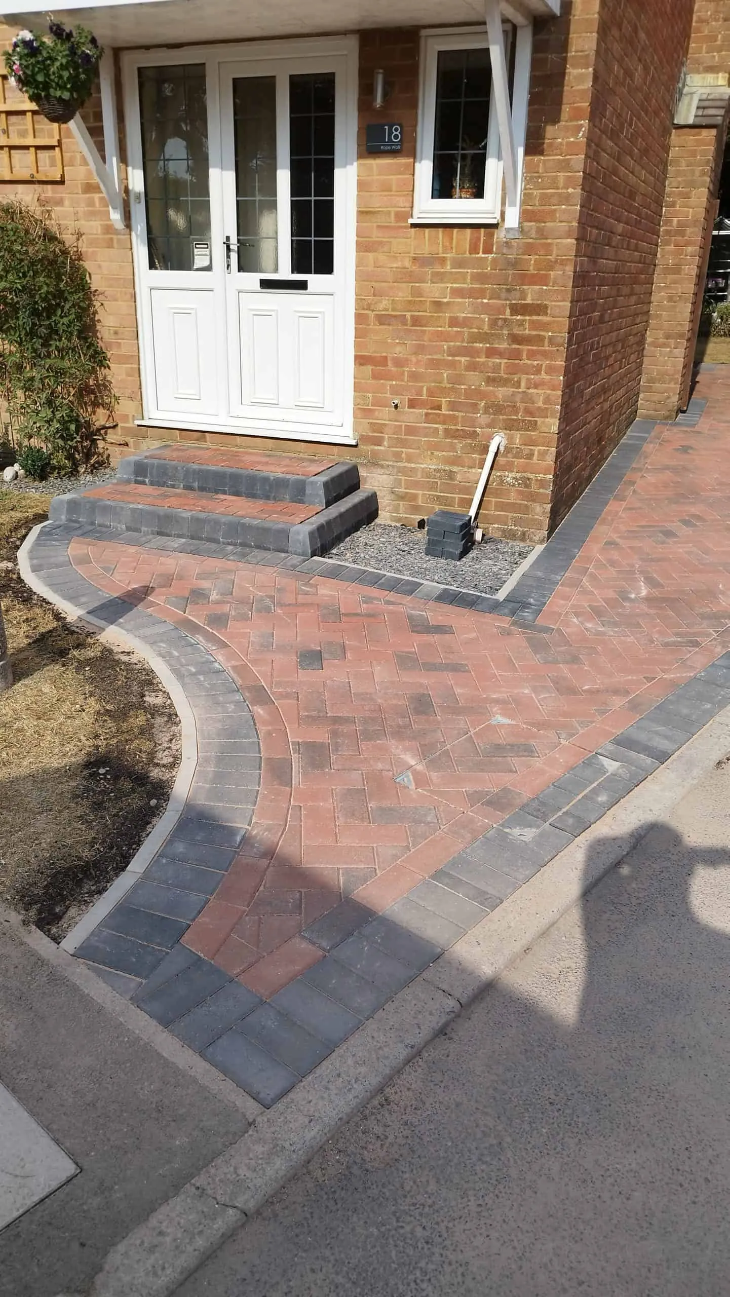 Double driveway and patio, Hailsham, photo 9 of 11
