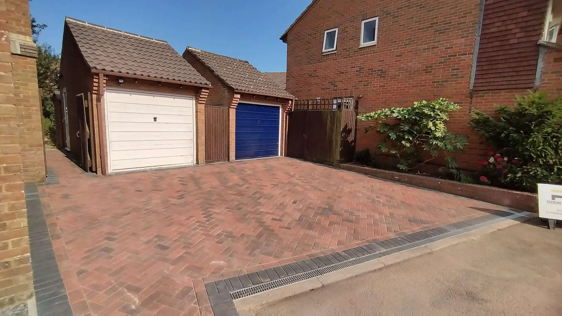 Double driveway and patio, Hailsham, photo 7 of 11