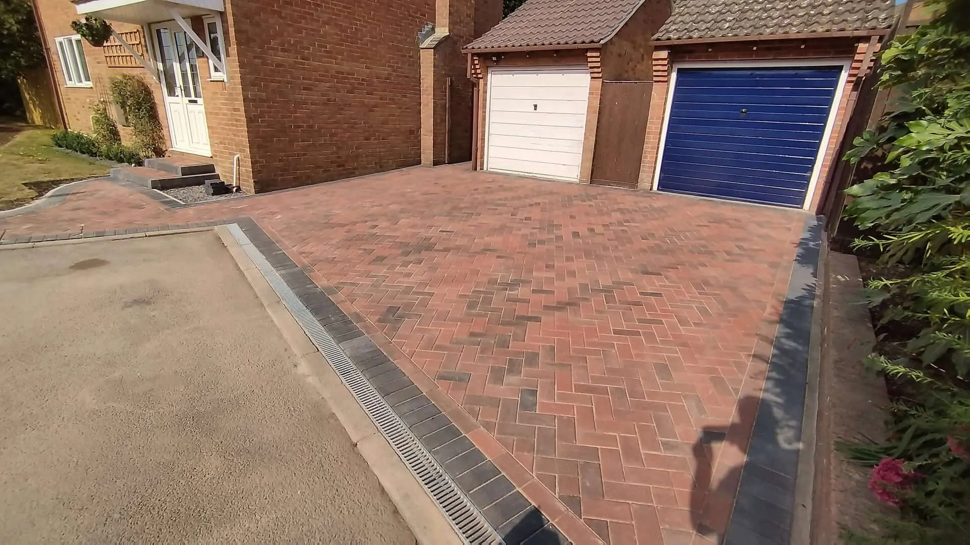 Double driveway and patio, Hailsham, photo 1 of 11